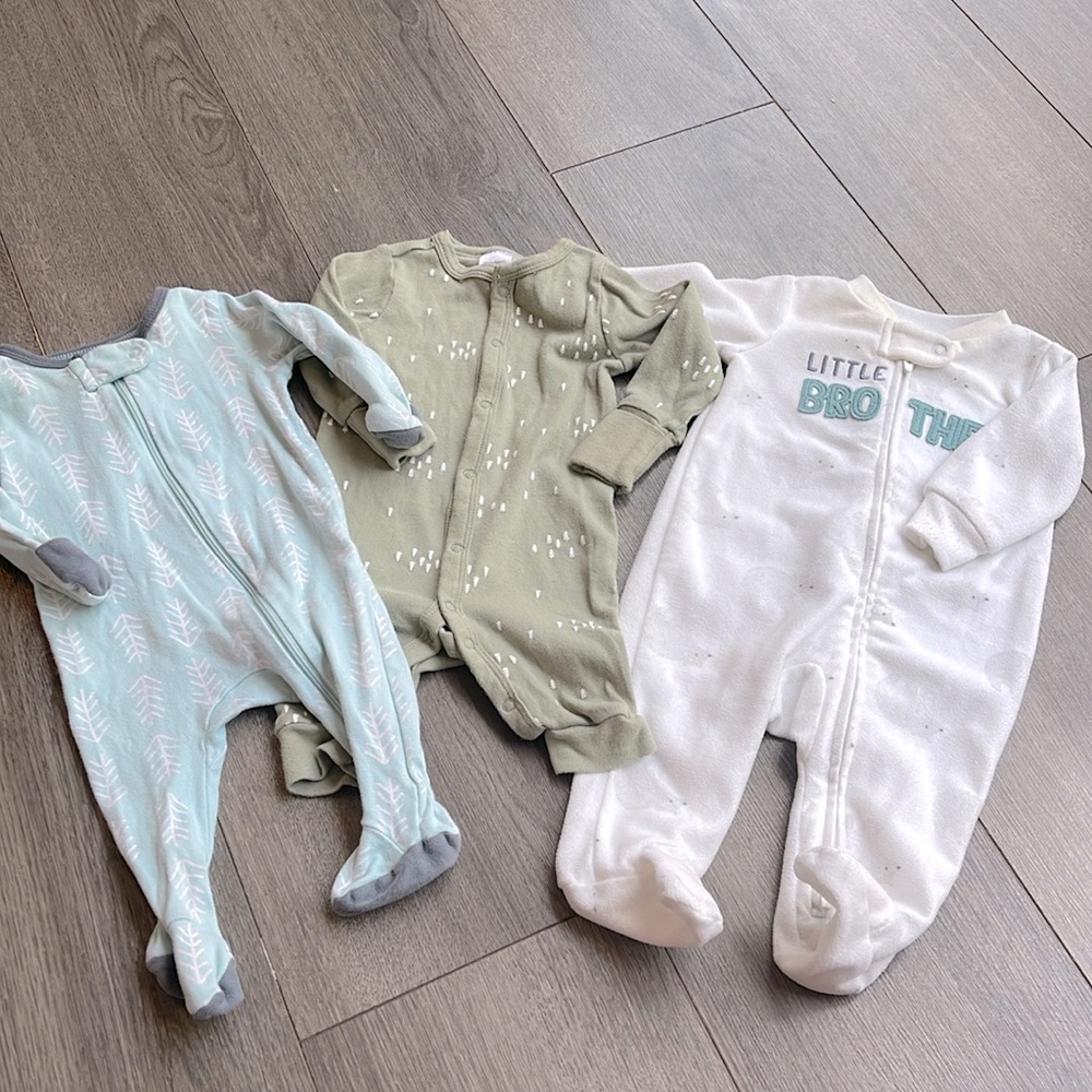 3 Pack sleeper/outfits
